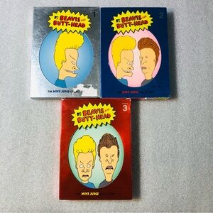 Beavis and Butt-Head: The Mike Judge Collection Vols. 1-3 DVD MTV 90’s